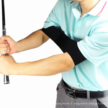 Nouveau Golf Swing Trainer Débutant Guide de pratique Guide Alignement Aide à l&#39;alignement Aides Aides Courtrage de la bande de bras élastique Entraîneur Swing
